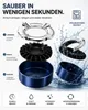 3x Aschenbecher Gluttöter Wind Balkon Bistro Rund Glut Produktbild-Vorschau 3