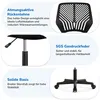 Collage of images showing different parts and features of a black office chair. Podgląd zdjęcia produktu