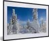 MuchoWow® Gerahmtes Poster Ein blauer Himmel über der Produktbild-Vorschau 1