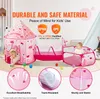 SucceBuy 3-in-1-Spielzelt für Kinder mit Tunnel für Mädchen Produktbild-Vorschau 2
