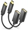 deleyCON USB-C auf USB-A Adapter OTG Kabel, C Stecker auf A Produktbild-Vorschau 1