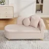 MODFU Chaiselongue Freizeitsofa Einzelsitz mit Lendenkissen Produktbild-Vorschau 3