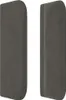 vidaXL Kopfteil mit Ohren Dunkelgrau 163x16x78/88 cm Samt Produktbild-Vorschau 4
