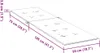 vidaXL Liegestuhl-Auflage Anthrazit (75+105)x50x4 cm Produktbild-Vorschau 7