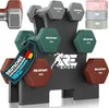 RE:SPORT® Ensemble d'haltères 18 kg avec 2×1 kg, 2×3kg et Voir les images du produit 1