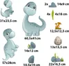 Detský nábytok Nálepky na stenu do detskej izby Dinosaury Náhľad obrázku produktu 2