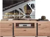 Fernsehtisch Lowboard mit Esche Massivholzfront STAVEN-36 Produktbild-Vorschau 1