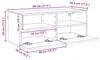 vidaXL TV skrinka na stenu, 80 x 30 x 30 cm, čierna, vzhľad Náhľad obrázku produktu 8