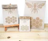 Malschablone für Handwerk A4 21x30cm, Bienen Honigwabe Produktbild-Vorschau 4
