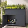 Plats Hochbeet mit Unterschrank & Drainagesystem, Stahl, Produktbild-Vorschau 4