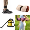 Collage of four images showing different uses of straps and a vacuum cleaner. Produktbild-Vorschau