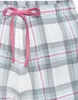 Vivance Dreams Pyjamashorts graublau-weiß-kariert Größe Produktbild-Vorschau 6