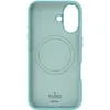 The back of a teal smartphone case with a circular indentation for MagSafe compatibility. Podgląd zdjęcia produktu