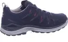 A side view of a blue LOWA Innox Evo 2 GTX shoe. Voir les images du produit