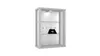 K-Möbel Hängevitrine in Alu / Silber (80x60x25 cm) mit 2 Produktbild-Vorschau 19