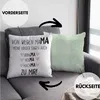 Trendation - Mama Deko-Kissen mit Füllung 40x40 mit Spruch Produktbild-Vorschau 2