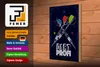 Holzschild  Dart Profi Dartpfeile, 30x20 cm, Holzschilder Produktbild-Vorschau 4