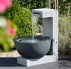 dobar Großer Design Garten-Brunnen mit Pumpe und LEDŽs, Produktbild-Vorschau 3
