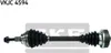 SKF VKJC 4594 Antriebswelle Vorne Links für VW GOLF VI Produktbild-Vorschau 3