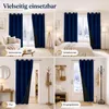Thermovorhang Vorhang Kälteschutz Blickdicht Gardinen mit Produktbild-Vorschau 9