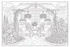 Garten Malbuch für Erwachsene - 50 Ausmalbilder zur Produktbild-Vorschau 11