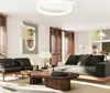 Lampa sufitowa HOMCOM, lampa sufitowa z podwójnym Podgląd zdjęcia produktu 4