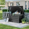 GFP Primeyard Gartenbox 152x69x61 cm  Aufbewahrungsbox Produktbild-Vorschau 2