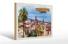 Holzschild Reise 30x20cm Teneriffa Spanien La Orotava Meer Produktbild-Vorschau 1
