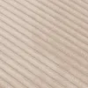 Relaxdays Hocker Cord, Holzbeine, gepolstert, HxBxT: Produktbild-Vorschau 6