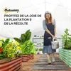 Outsunny Serre de jardin 12 m², serre tunnel de jardin 4 x Voir les images du produit 8