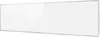 A long, rectangular white infrared heater with a thin gray frame, shown from a slight angle against a white background. Podgląd zdjęcia produktu