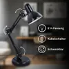 Tischleuchte Tischlampe drehbar Kabelschalter 1xE14 40W Produktbild-Vorschau 2