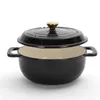 FCH Gusseisen Topf 26cm - 5QT-4.6L Emaille Bräter mit Produktbild-Vorschau 3