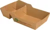Pommes-Frites-Trays, Pappe "pure" 2-geteilt 3,5 cm x 7 cm x Produktbild-Vorschau 1