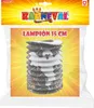 RAPPA Schwarze Halloween Geisterlaterne 15 cm Produktbild-Vorschau 3