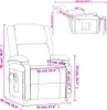 vidaXL Massagesessel Rosa Samt Produktbild-Vorschau 7