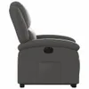 vidaXL Fauteuil relax avec releveur électrique Gris Cuir Voir les images du produit 11