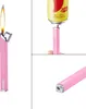 Metallisches Pink Slim Mix Feuerzeug Produktbild-Vorschau 3
