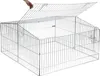 Kerbl Enclos Easy avec protection solaire Métal argenté Voir les images du produit 5