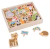 Bigjigs aimants en bois forêt, 35pcs. Voir les images du produit 1