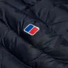Dunkelblaue Vaskye Vest von Berghaus mit gesticktem Logo in Rot und Blau. Produktbild-Vorschau