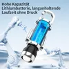 2 Stück Superhelle Mini Schlüsselanhänger Taschenlampe Produktbild-Vorschau 3