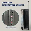 MuchoWow® Koffer Handgepäck Trolley Rollkoffer Kleine Produktbild-Vorschau 3