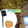 Solar Kupferdraht Lichterkette 22m, 200 warmweisse LEDs, Produktbild-Vorschau 5