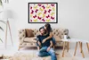 Bild - Bilderrahmen - 100 cm x 70 cm - MDF - Rahmen - Foto Produktbild-Vorschau 3