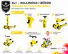 Empire Ride Kinder-Roller / Rutschfahrzeug 2-in-1 Scoot Podgląd zdjęcia produktu 11