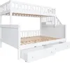 Sweiko Lit d'enfant 90x200/140x200cm, lit superposé en bois Voir les images du produit 17