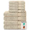 Komfortec 8er Handtuch Set aus 100% Baumwolle, 4 Badetücher Produktbild-Vorschau 1