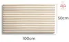 A product image showing a panel with horizontal wooden slats on a white background, with dimensions indicated. Anteprima dell’immagine prodotto