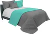 Tutumi Tagesdecke Inez 220X240 Grey Mint Produktbild-Vorschau 2